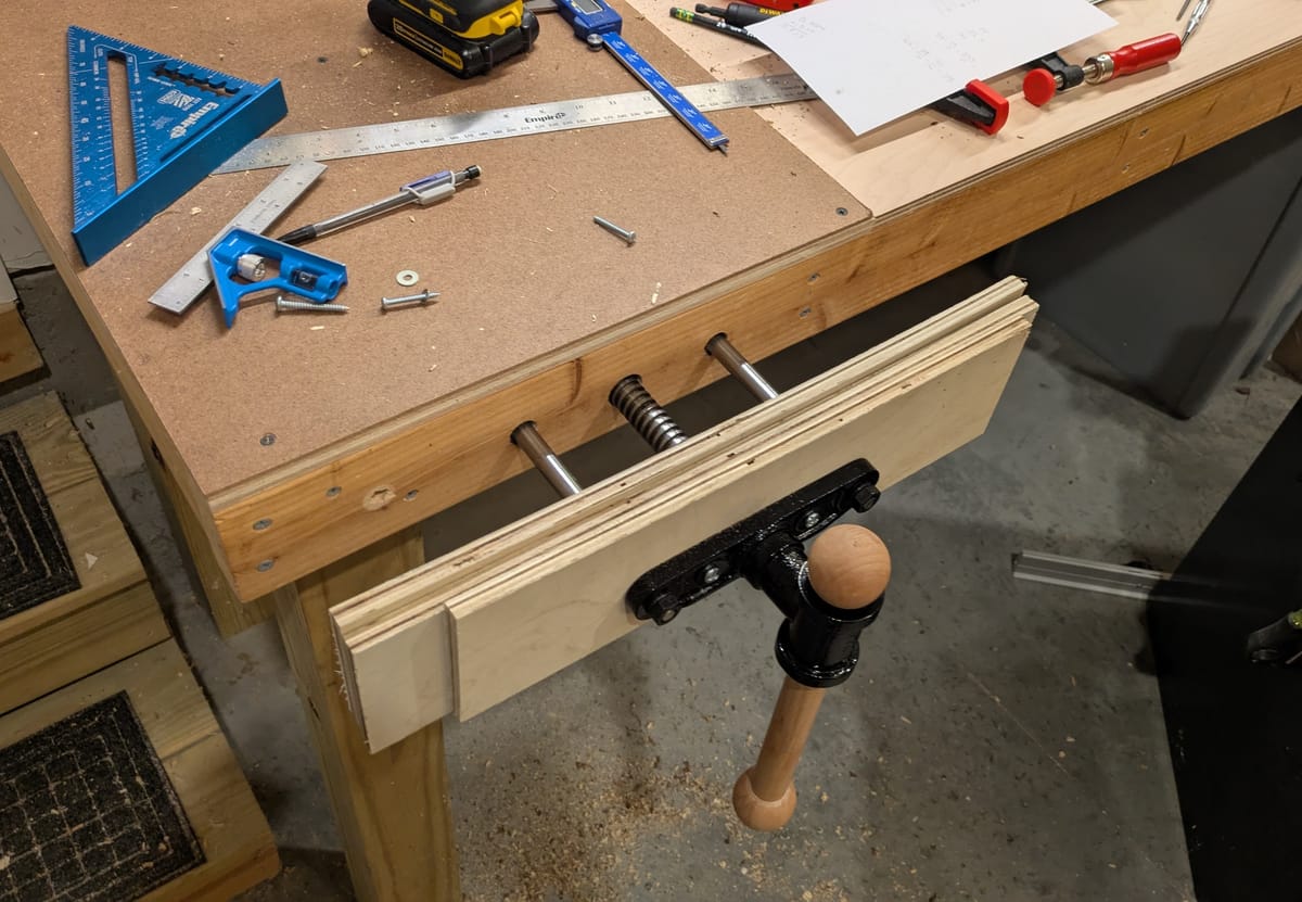 Prototyping a vise jaw