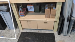 Project Log: Reloading Bench Drawers